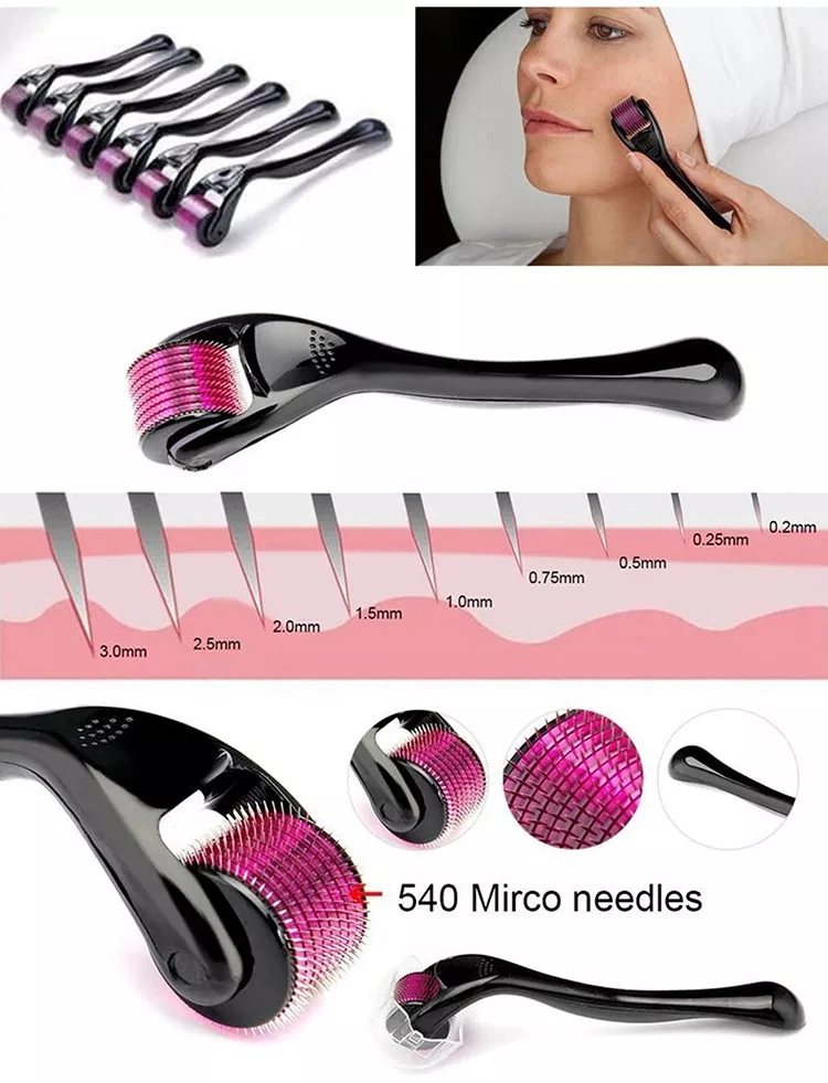 Hot Selling Titanium Microneedle 540 1.5 Derma Roller