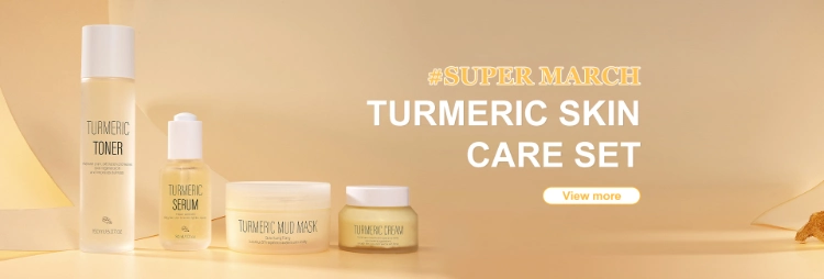 Turmeric Extract Organic Natural Lightening Rejuvenating Turmeric Skin Care Set