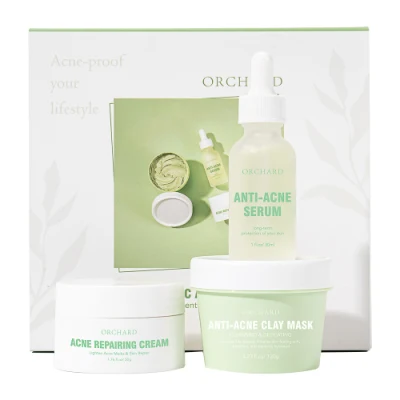 Kit per la cura del viso dell'acne idratante antietà OEM/ODM per la rimozione dell'acne